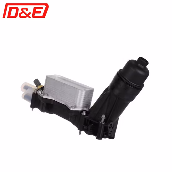 68105583af Automotive Engine Oil Filter Adapter Housing for Jeep Dodge Chrysler 68105583af